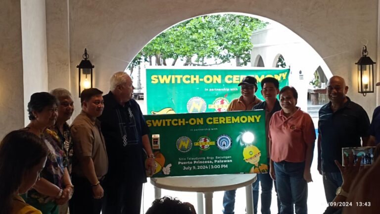 SWITCH-ON CEREMONY  SA SITIO TALAUDYONG, BRGY. BACUNGAN