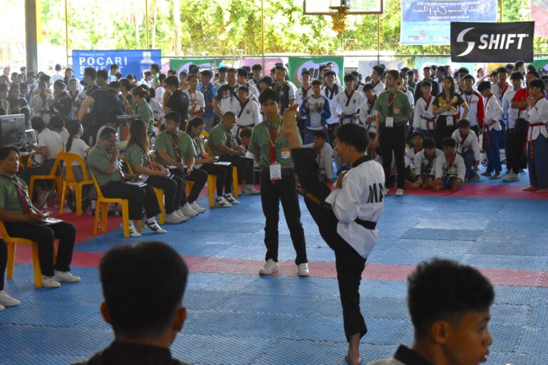 FRANCISCO F. PONCE DE LEON GYMNASIUM, VENUE NG TAEKWONDO SA 2024 BATANG PINOY NATIONAL CHAMPIONSHIP