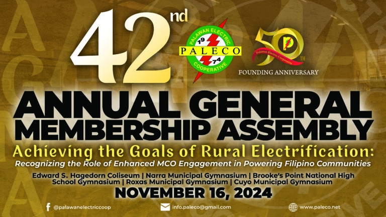 PALECO 42ND ANNUAL GENERAL MEMBERSHIP ASSEMBLY