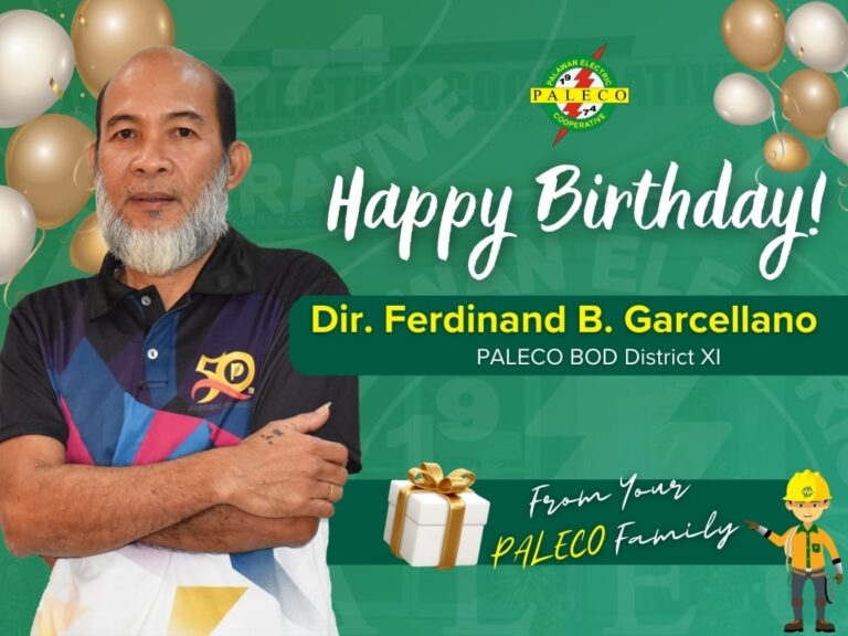 HAPPY BIRTHDAY, DIR. FERDINAND B. GARCELLANO