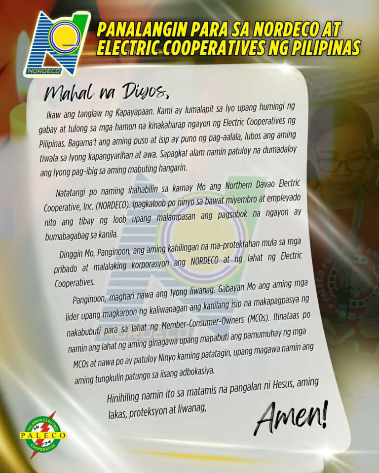 PALECO Joins Nationwide Solidarity Prayer for NORDECO