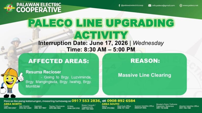 Scheduled Power Interruption [June 17, 2026]