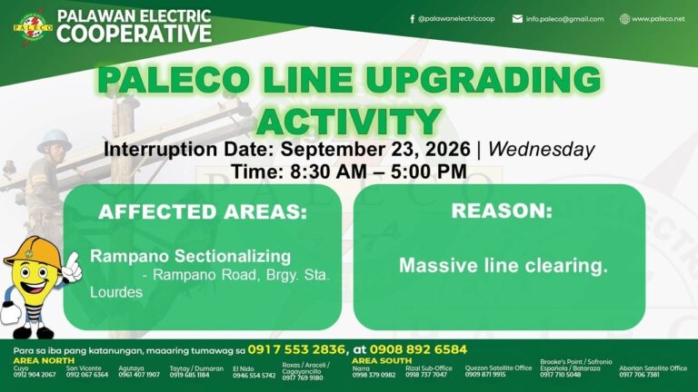 Scheduled Power Interruption [September 23, 2026]